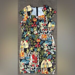 Grace Karin Frida Kahlo-Inspired Art Dress – Size XL (NWOT)